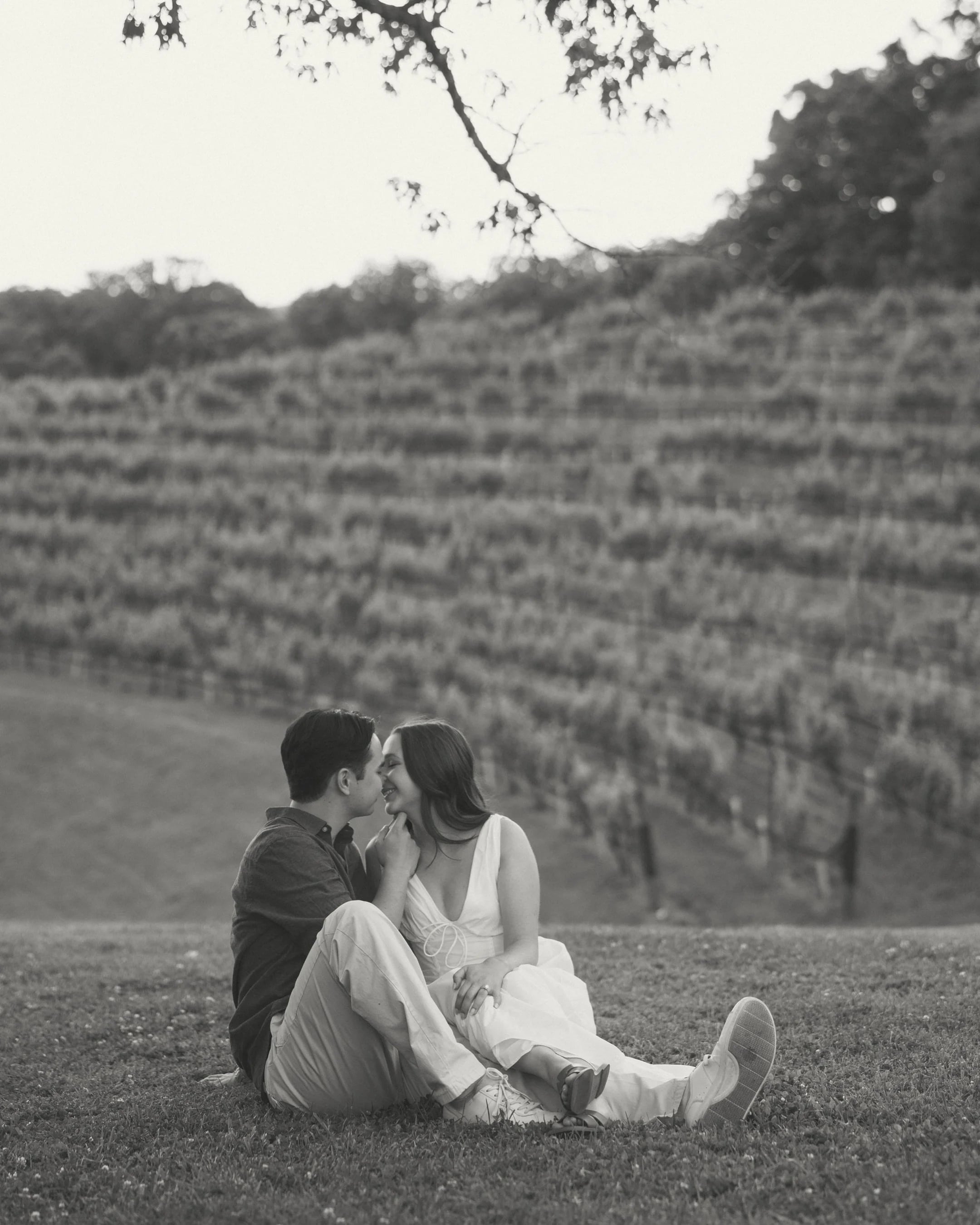 Montaluce Winery engagement session
