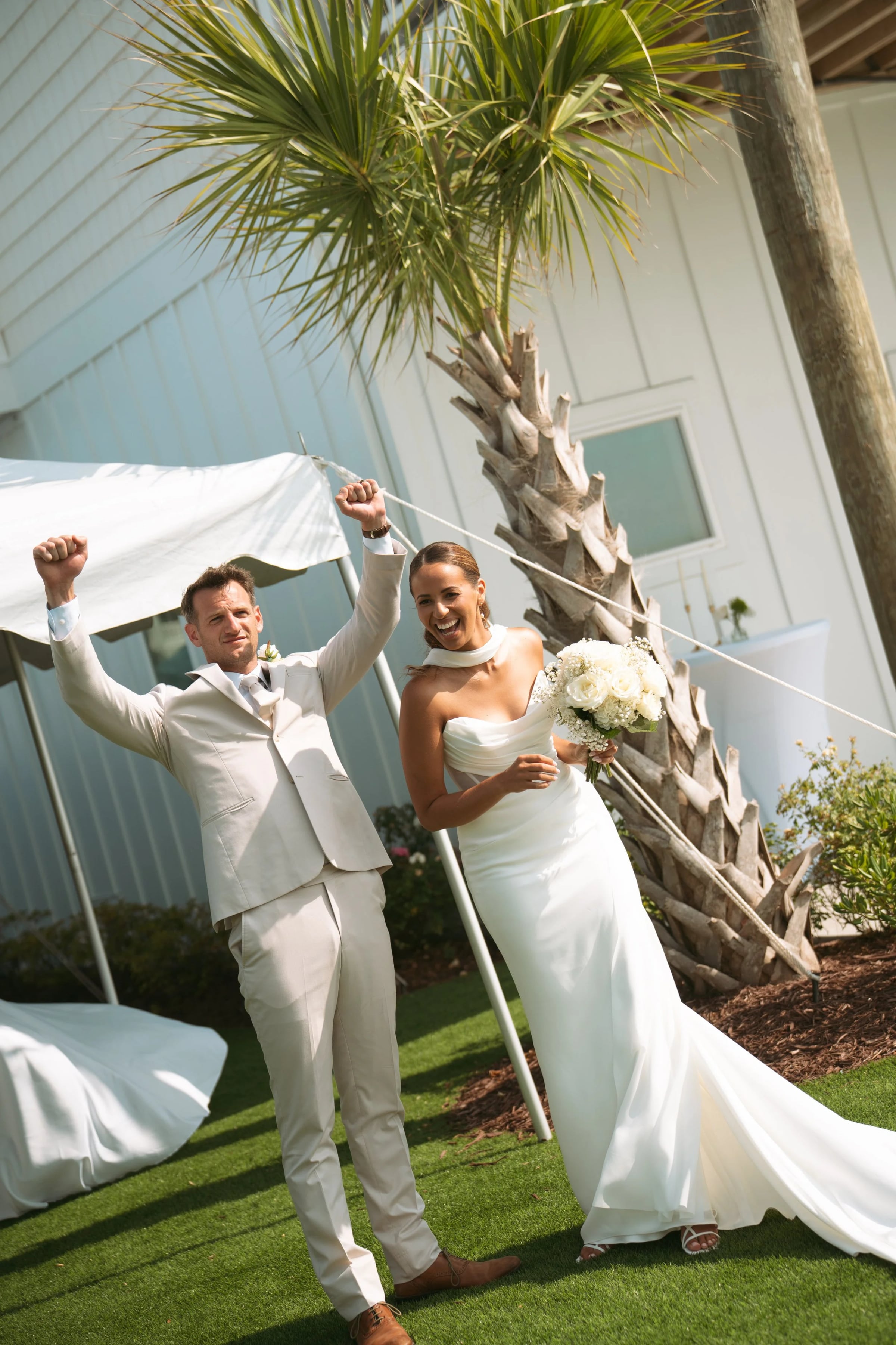 John and Bianca wedding story